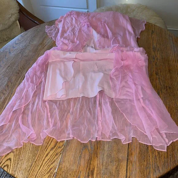 Amanda Uprichard X Revolve Cassilda Gown in Baby Pink/no flaws/